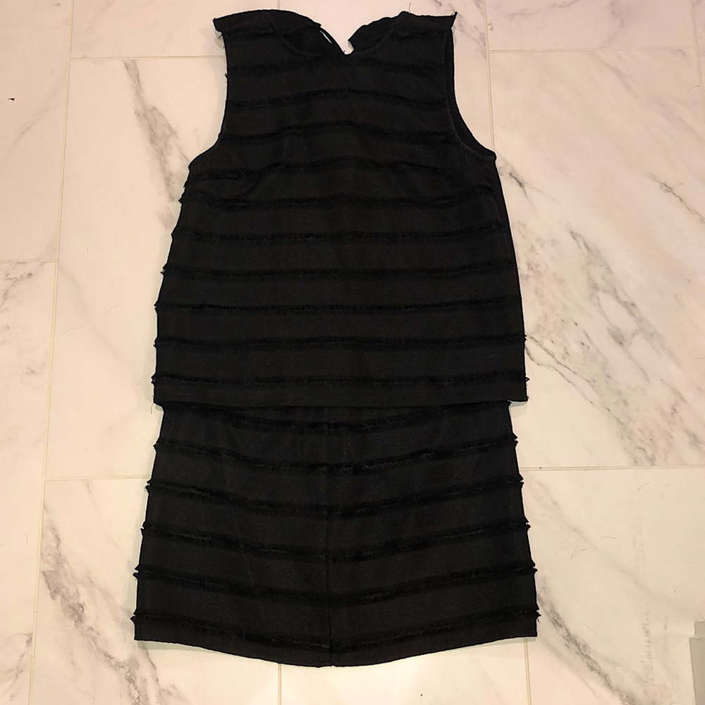 Two piece skirt and shirt set